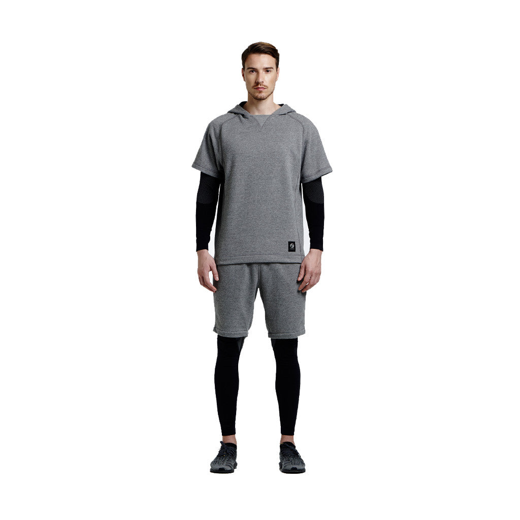 KaffeTech Trainer Short Sleeve Hoodie Outerboro Performance